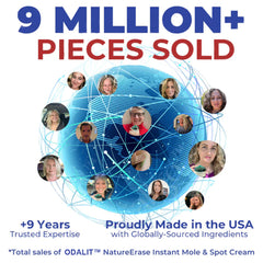 ✅Official Store: ODALIT™ Nature Erase Instant Mole & Spot Removal Gel