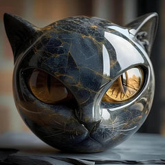 🔥LAST DAY 49% OFF🎉Luxury Black Cat Stone Sculpture