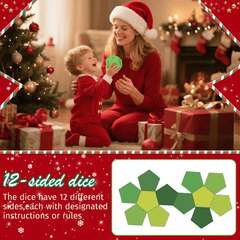 🔥LAST DAY PROMOTION- Buy 2 Get 1 Free!!🎁Hilarious Christmas Gift Exchange Party GameDice🎲🎄