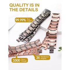 🔥LAST DAY 49% OFF-Copper magnetic bracelet——Relieve fatigue and promote blood circulation🔥