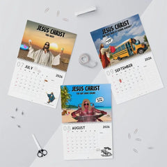 🔥Last Day 49% OFF - Funny Jesus Christ 2026 Satire Calendar