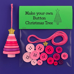🎅🎄DIY Button Ornament Kits