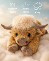 🎁Cute Cartoon Highland Cow Cuddly Toy