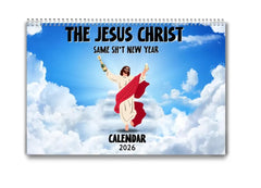 🔥Last Day 49% OFF - Funny Jesus Christ 2026 Satire Calendar