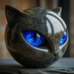 🔥LAST DAY 49% OFF🎉Luxury Black Cat Stone Sculpture
