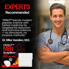 ODALIT™ Men SculptBurn  🎉🅻🅸🅼🅸🆃🅴🅳 🆃🅸🅼🅴 🅾🅵🅵🅴🆁🎉 Herbal Microneedle Patch ✅ 𝕊𝕒𝕧𝕖 🇺🇵 𝕥𝕠 7️⃣0️⃣% 𝐄𝐧𝐝𝐬 𝐢𝐧 𝟏𝟎 𝐦𝐢𝐧𝐮𝐭𝐞𝐬❗