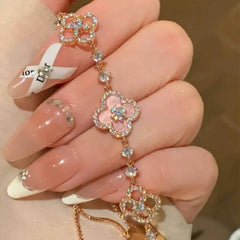 🍀Lucky four-leaf clover bracelet