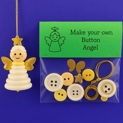 🎅🎄DIY Button Ornament Kits