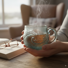 🌊🎁🌊 Bestselling Sea Glass Wave Mug – 49% OFF! - Unique Handcrafted Ocean Mug