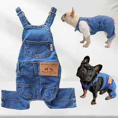 ⏰LAST DAY 49% OFF - Dog Denim Overalls🐱🐶(For cats and dogs)