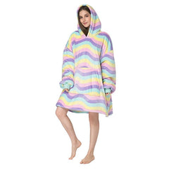 Casual Tie-Dye Oversized Hoodies Sweatshirt